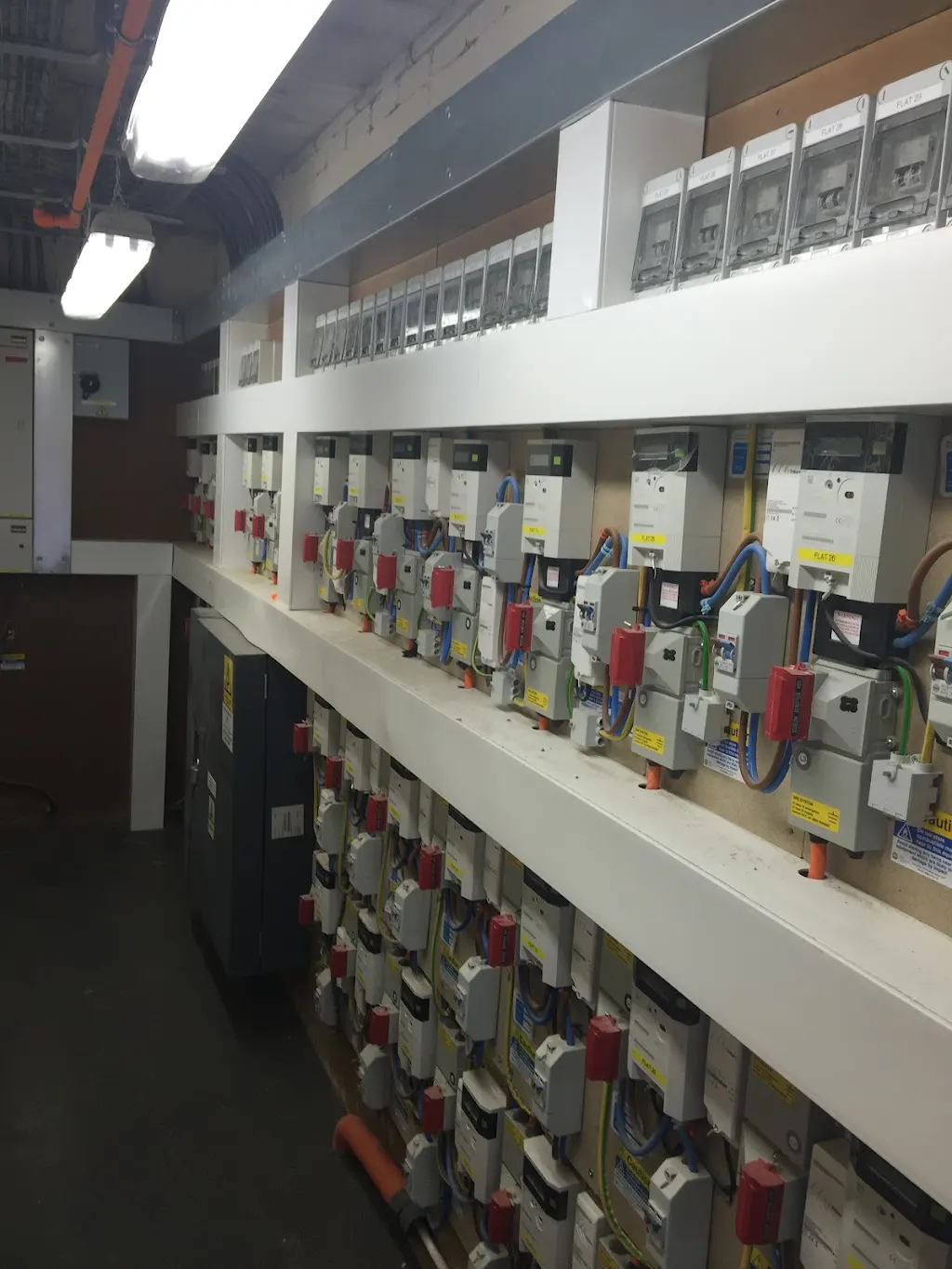 Electrical wiring and installation detail